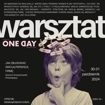 ZAPISY NA WARSZTATY 